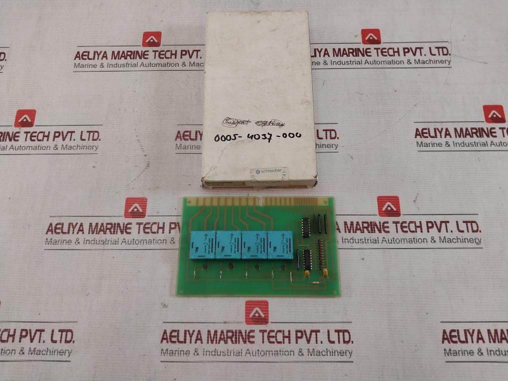 Schleicher Mda207-uy Printed Circuit Board 94V-0 1009 4.02.200.207/B