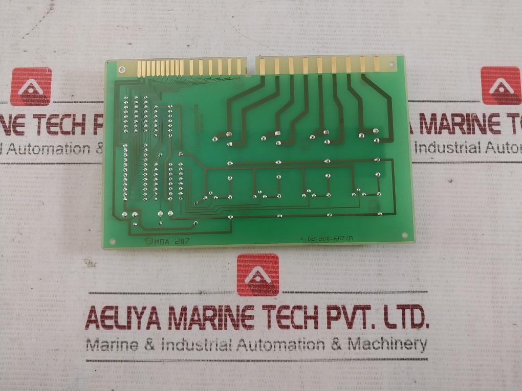 Schleicher Mda207-uy Printed Circuit Board 94V-0 1009 4.02.200.207/B