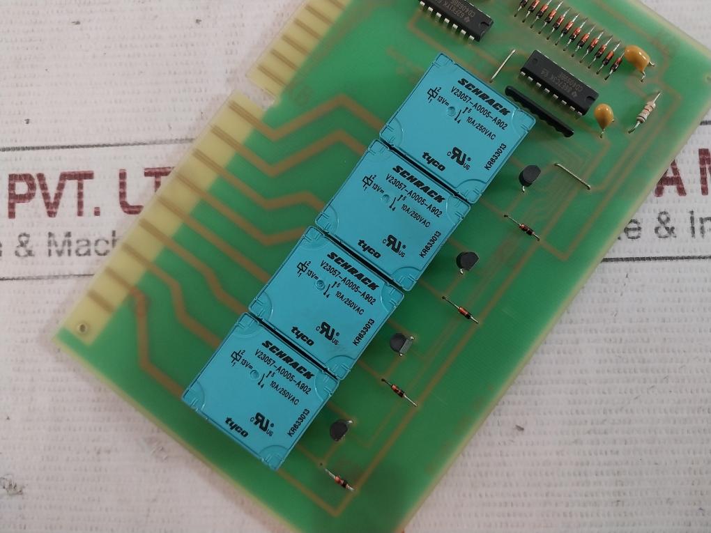 Schleicher Mda207-uy Printed Circuit Board 94V-0 1009 4.02.200.207/B