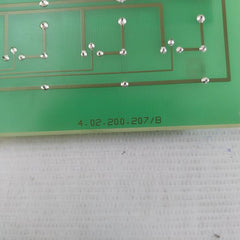 Schleicher Mda207-uy Printed Circuit Board 94V-0 1009 4.02.200.207/B