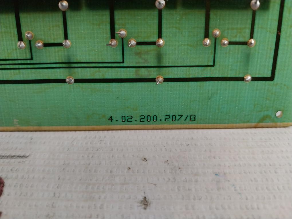Schleicher Mda 207 Printed Circuit Board 4.02.200.207/B