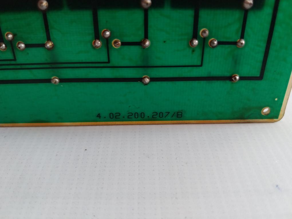 Schleicher Mda 207 Printed Circuit Board 94V-0 4.02.200.207/B