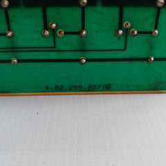 Schleicher Mda 207 Printed Circuit Board 94V-0 4.02.200.207/B
