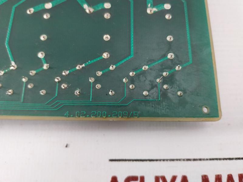 Schleicher Mda 209 Pcb Card 4.02.200.209/B