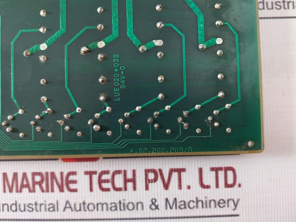 Schleicher Mda 209 Printed Circuit Board 94V 4.02.200.209/B