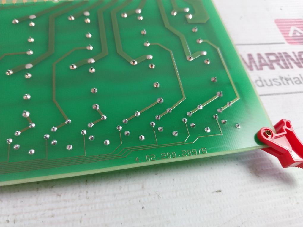 Schleicher Mda 209 Printed Circuit Board Card 4.02.200.209/B 94V-0