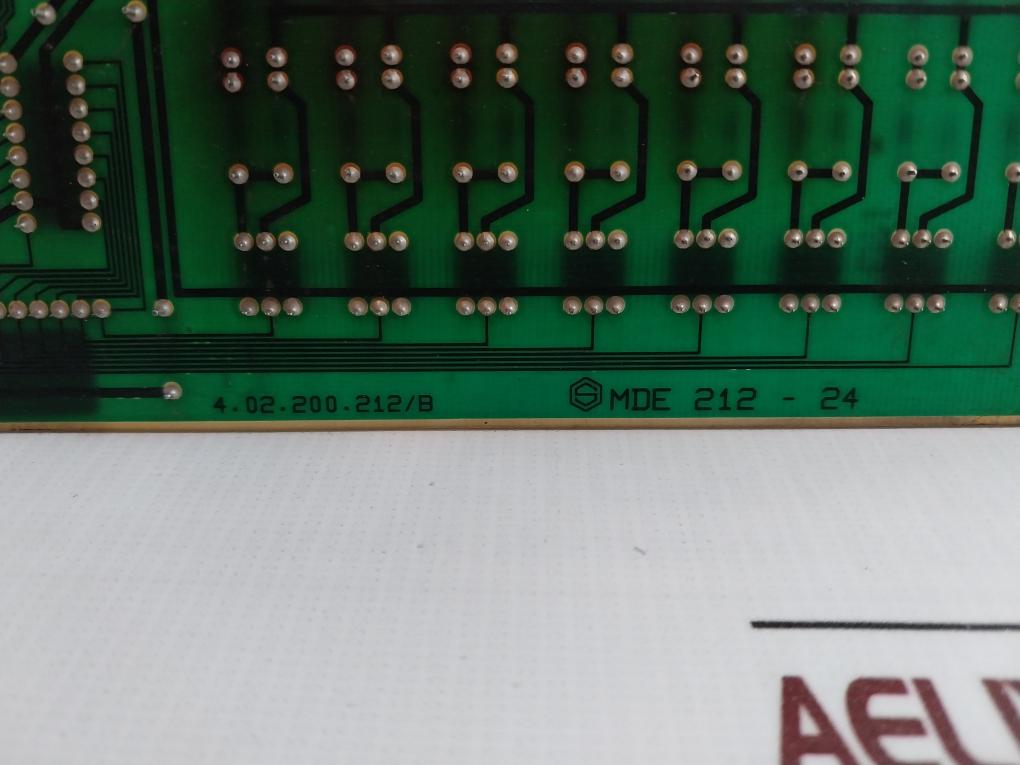 Schleicher Mde 212-24 Printed Circuit Board 4.02.200.212/B 94V-0 24V