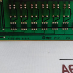 Schleicher Mde 212-24 Printed Circuit Board 4.02.200.212/B 94V-0 24V