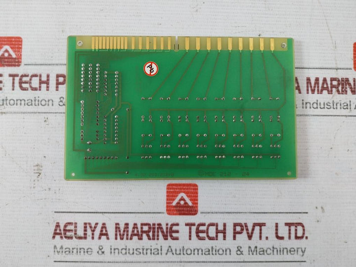 Schleicher Mde 212-24 Printed Circuit Board Lue-w 020+038 Dc24V 94V-0