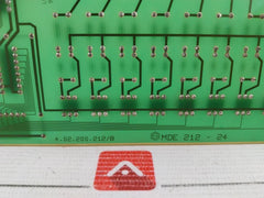 Schleicher Mde 212-24 Printed Circuit Board Lue-w 020+038 Dc24V 94V-0