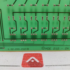 Schleicher Mde 212-24 Printed Circuit Board Lue-w 020+038 Dc24V 94V-0