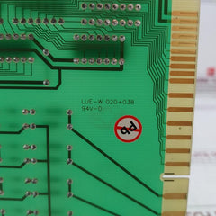 Schleicher Mde 212-24 Printed Circuit Board Lue-w 020+038 Dc24V 94V-0
