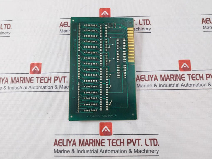 Schleicher Mde/A504 Input And Output Module 4.02.200.504 94V