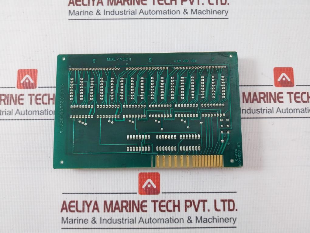 Schleicher Mde/A504 Input And Output Module 4.02.200.504 94V