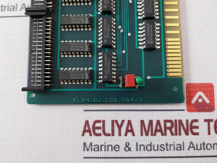 Schleicher Mde/A504 Input And Output Module 4.02.200.504 94V
