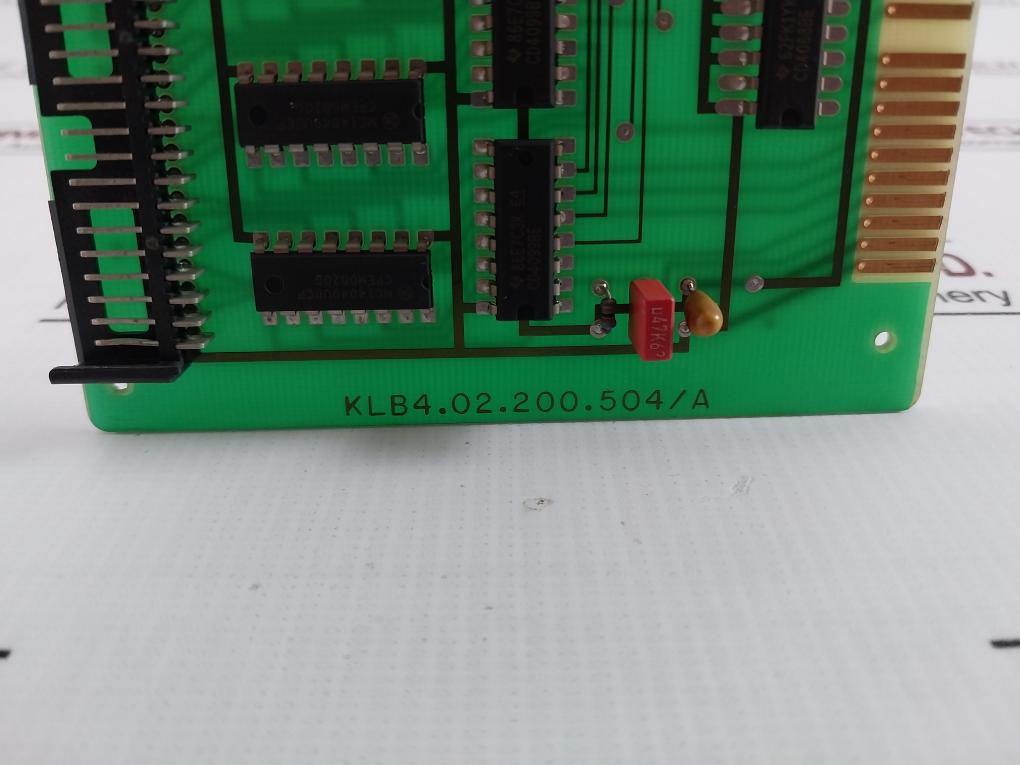 Schleicher Mde/A504 Input And Output Module Klb4.02.200.504/A 94V