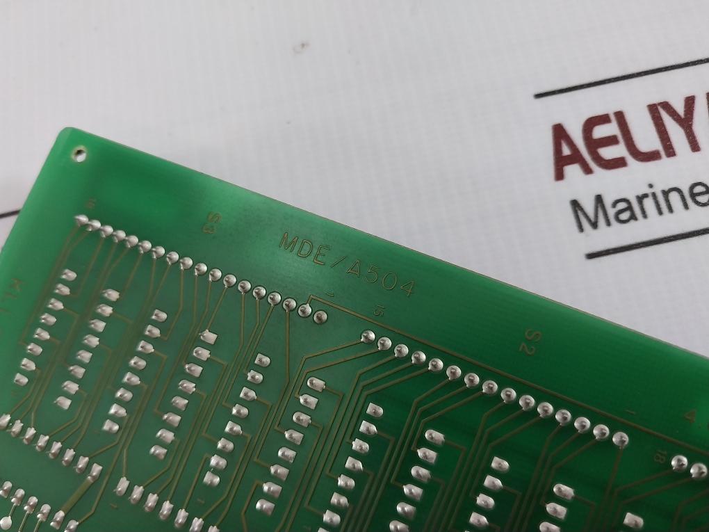 Schleicher Mde/A504 Input And Output Module Klb4.02.200.504/A 94V