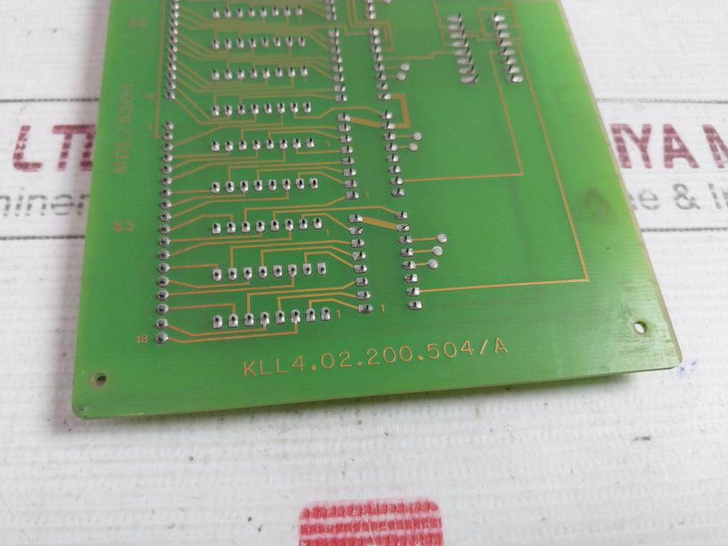 Schleicher Mde/A504 Printed Circuit Board 4.02.200.504 Kll4.02.200.504/A