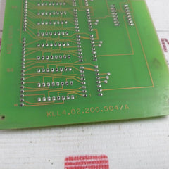 Schleicher Mde/A504 Printed Circuit Board 4.02.200.504 Kll4.02.200.504/A