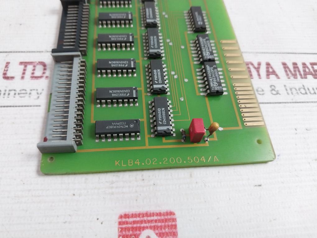 Schleicher Mde/A504 Printed Circuit Board 4.02.200.504 Kll4.02.200.504/A