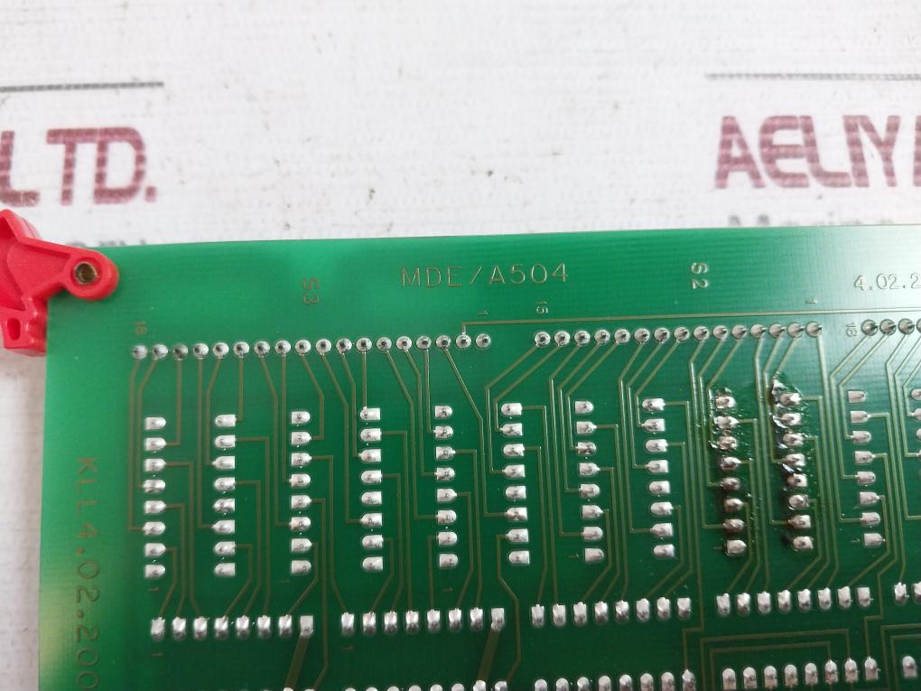 Schleicher Mde/A504 Printed Circuit Board 94V-0 4.02.200.504 Lue-w 020+038