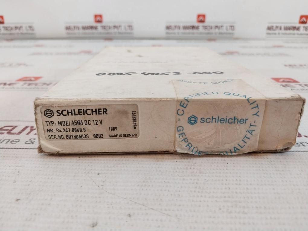 Schleicher Mde/A504 Printed Circuit Board Dc 12V 94V-0 0005-4053-000 1009