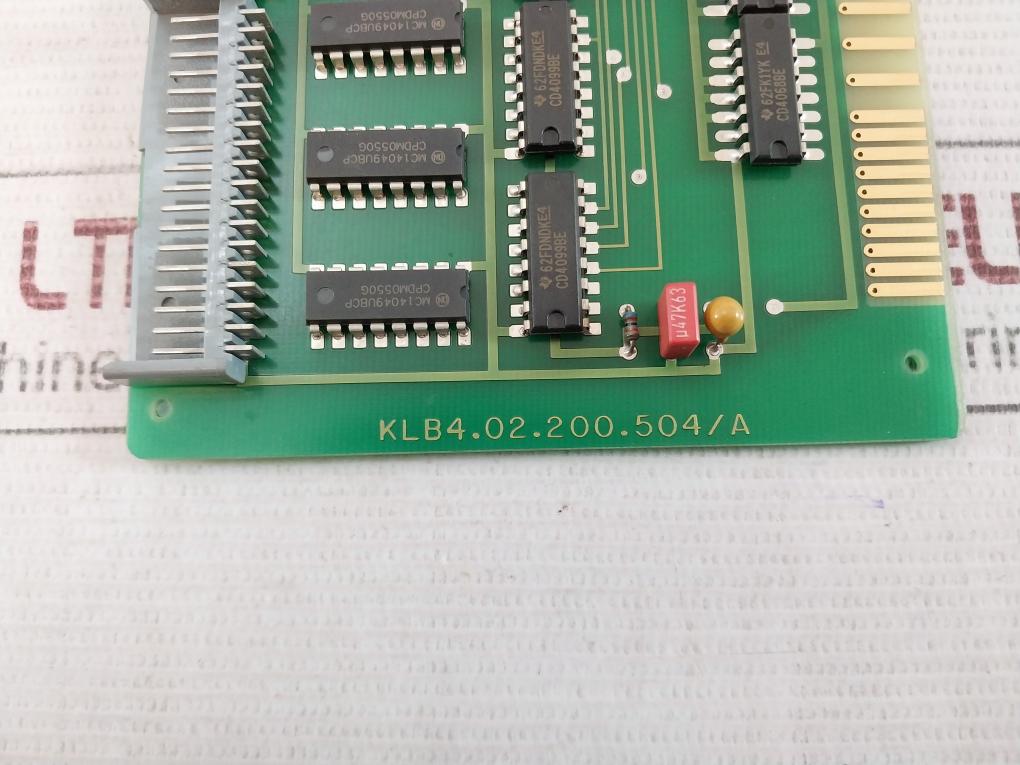 Schleicher Mde/A504 Printed Circuit Board Dc 12V 94V-0 0005-4053-000 1009