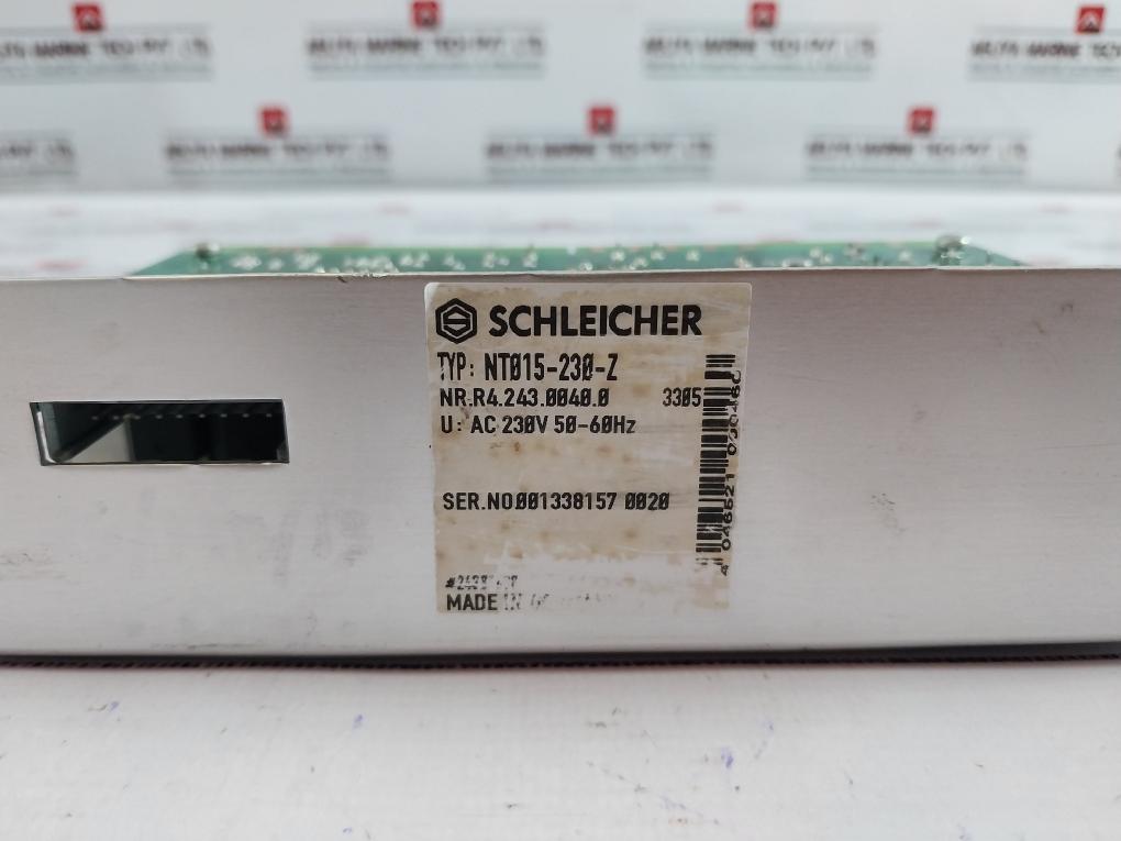 SCHLEICHER NT015-230-Z Power Supply AC 230V 50-60HZ, SKM 3S 94V0