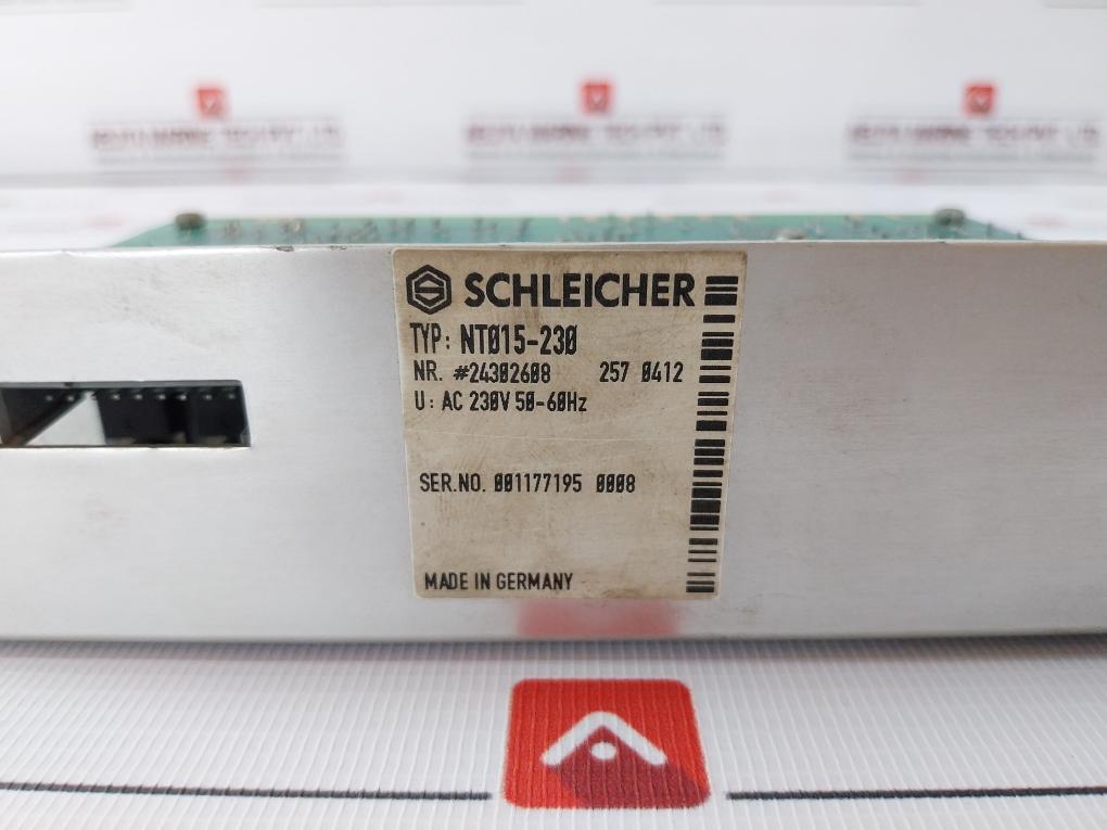 Schleicher Nt015-230 Power Supply Unit 230V