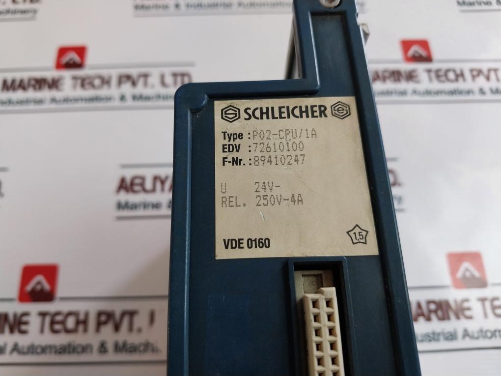 Schleicher P02-cpu/1A Promodule-p Cpu Module 250V-4A