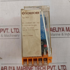 Schleicher Sn18 Stepping Relay 21604207 513 110/220v Ac, 50-60hz Kl 232-416