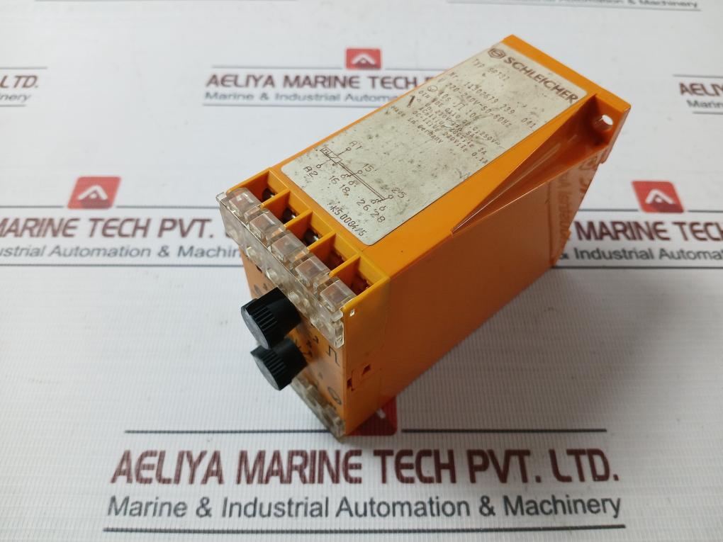 Schleicher Spt32 Motor Timer Relay 10 Sec 230V 3A 50–60 Hz