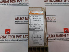 Schleicher Ss 12-ax Electronic Interval Time Relay 220V 50/60Hz