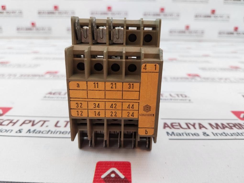 Schleicher Ss 12-ax Electronic Interval Time Relay 220V 50/60Hz