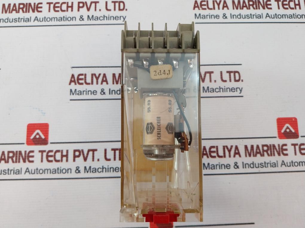 Schleicher Ss 12-ax Electronic Interval Time Relay 220V 50/60Hz