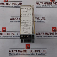 Schleicher Ss 12 Ax Electronic Interval Time Relay K 722 471/4 220V 50/60~
