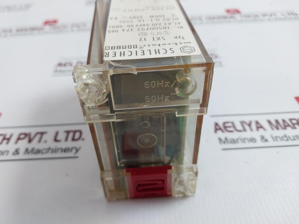 Schleicher SXT 12 Current Measuring Relay 220-240V 50-60HZ 500W 250V-6A 0.1-1A