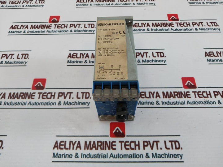 Schleicher Sxt12 (A) Current Measuring Relay 110-127V~50-60Hz