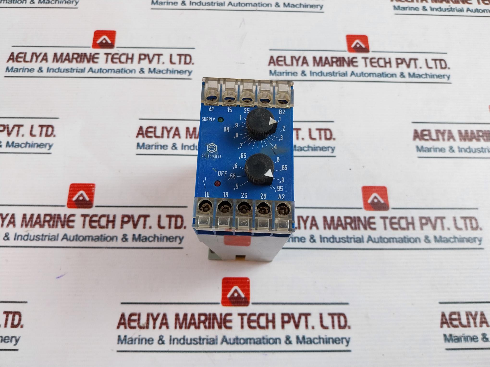 Schleicher Sxt12 (A) Relay Timer 18504244 110-127V~50-60Hz