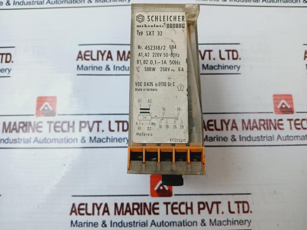 Schleicher Sxt 32 Current-measuring Relay 220V 50-60Hz