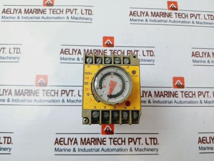 Schleicher Sz 52 Timer Relay 0,1-1000S 50/60Hz