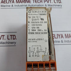 Schleicher Sza 52-s Time Relay 500W 250V-6A