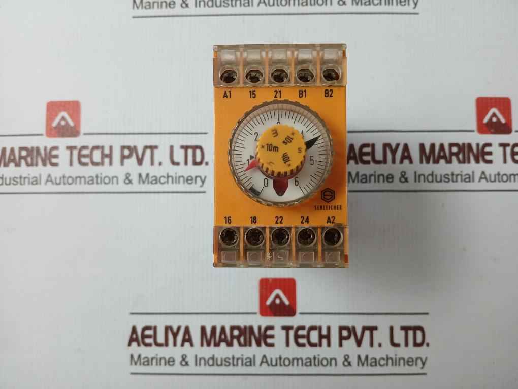 Schleicher Sza 521 Timer And Switching Relay 220V 50/60Hz