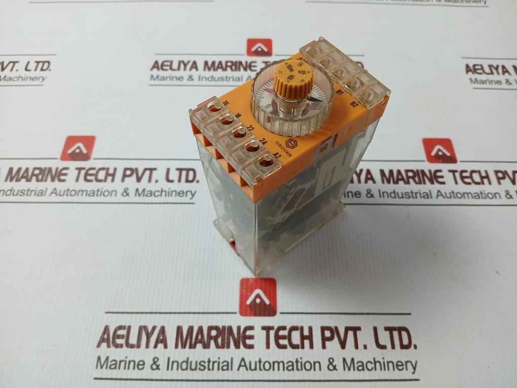 Schleicher Sza 521 Timer And Switching Relay 220V 50/60Hz