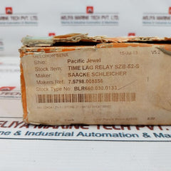 Schleicher Szb 52-s Time Lag Relay 0,3S-60H