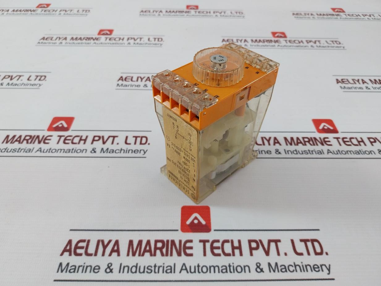Schleicher Szm 51 Electromechanical Time Relay 1-30S 220V 50Hz 500W 250V 6A