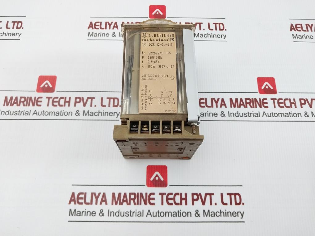 Schleicher Time Delay Relay Dzr 12-sl-215