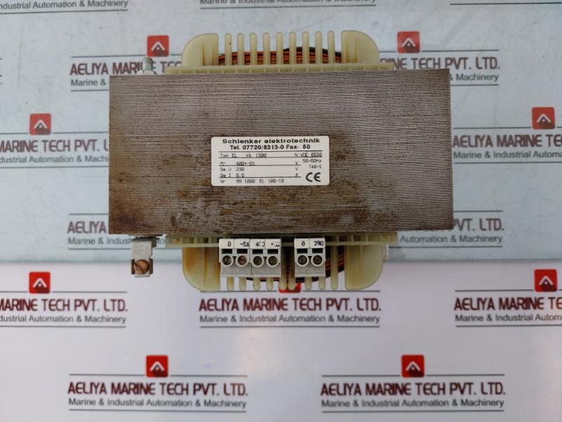 Schlenker El Va 1500 El 100-16 Transformer 50/60hz T40/e