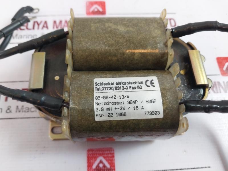 Schlenker Elektrotechnik 05-09-40-13/a Transformer 13/a 773503 16a