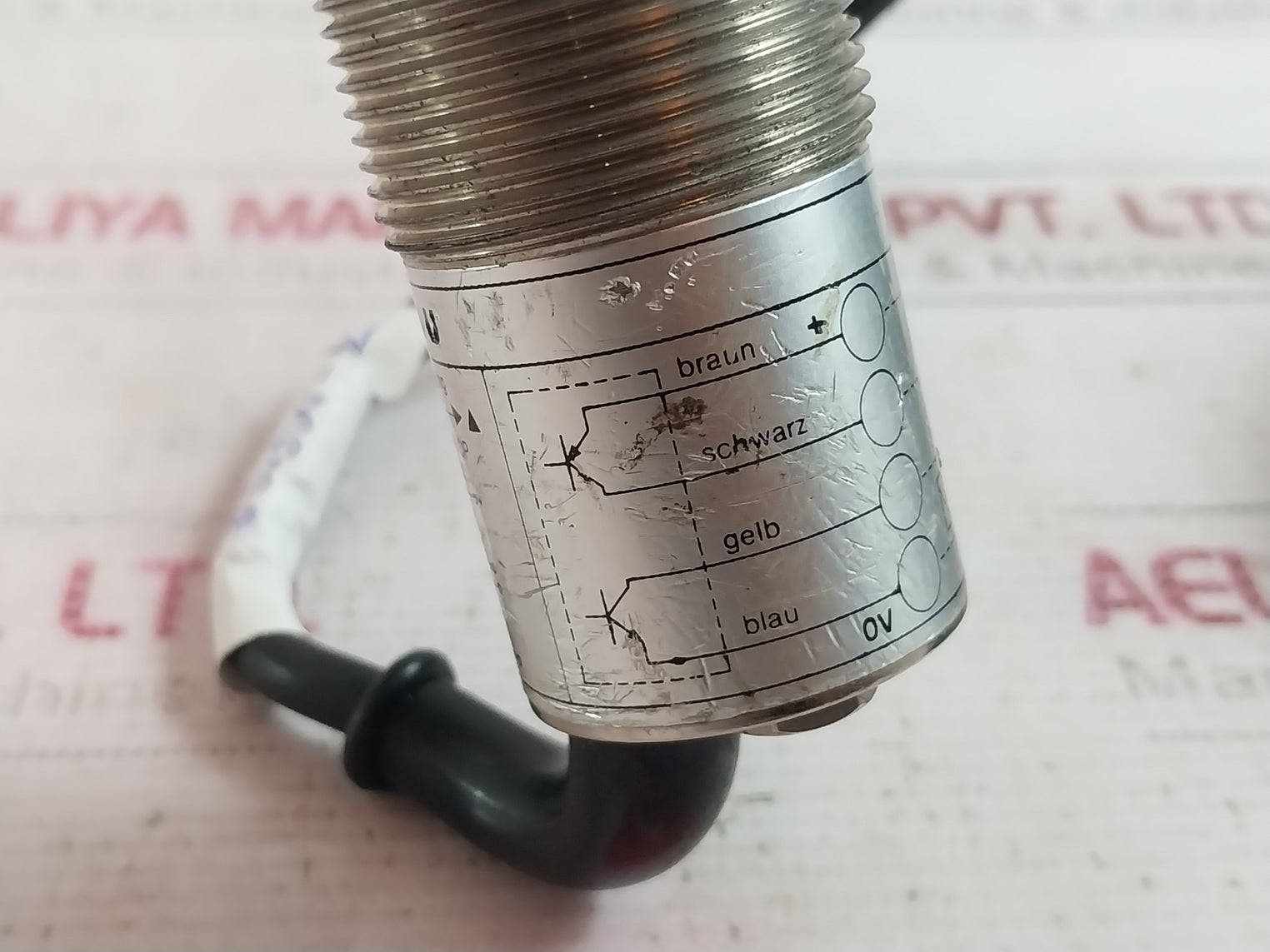 Schluter Fms 30-4 U Photo Sensor 10-30Vdc/47Ma 3 Meter